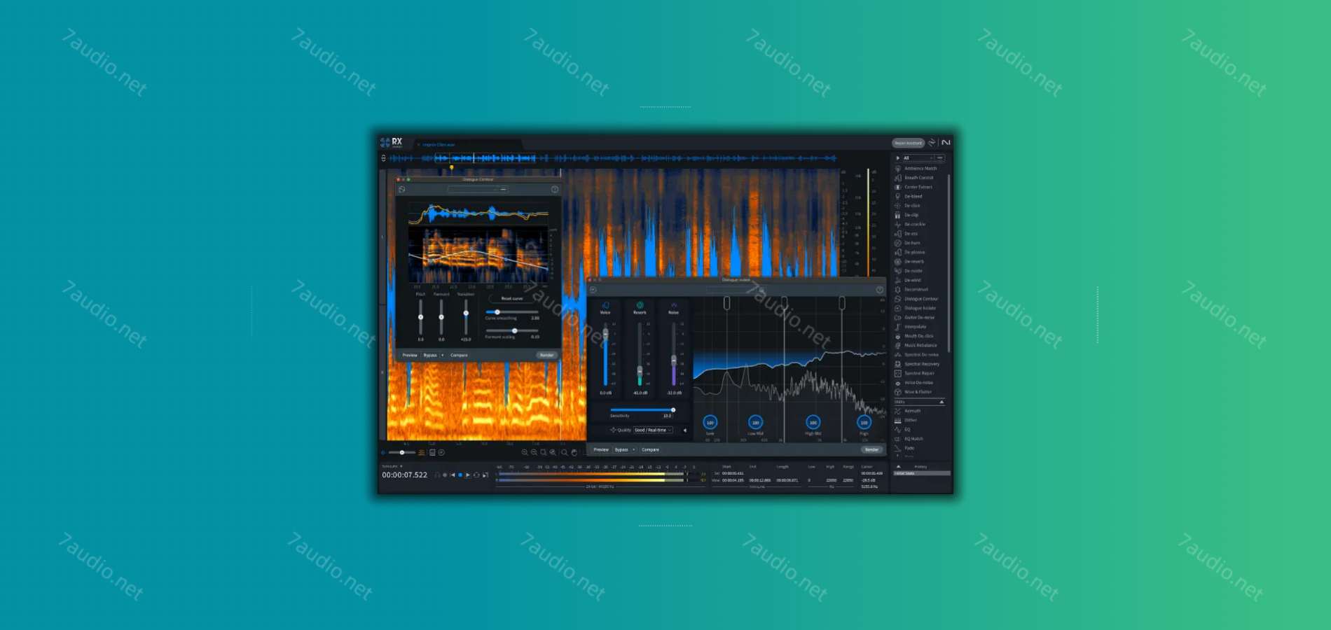 音频修复软件套装 iZotope RX 11 Audio Editor Advanced v11.1.0 Win&Mac-7audio