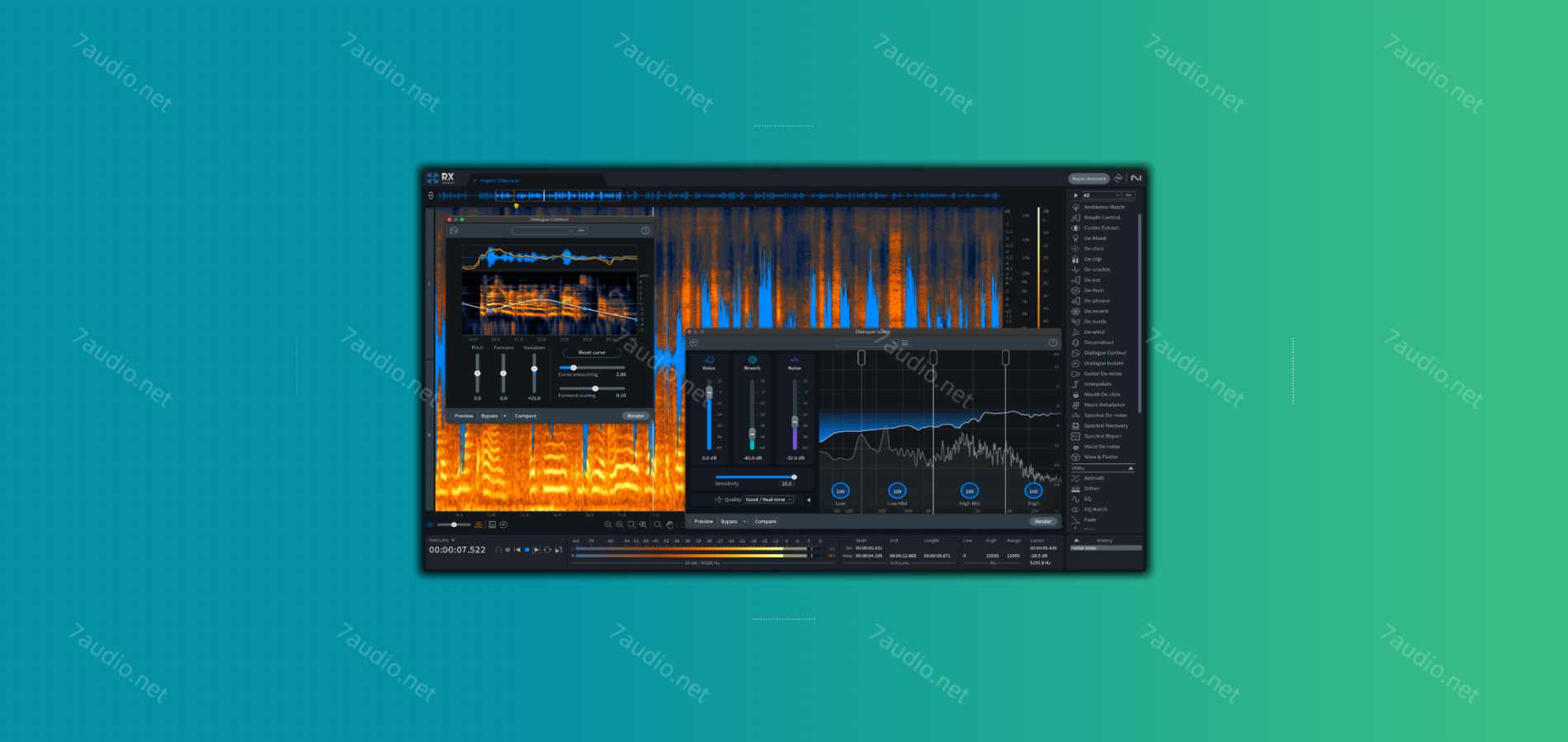 音频修复软件套装 iZotope RX 11 Audio Editor Advanced v11.2.0 Win&Mac-7audio