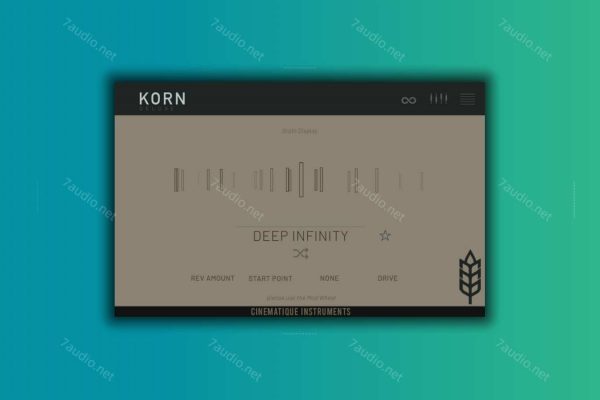 颗粒氛围合成音源 Cinematique Instruments Korn Deluxe Kontakt-7audio