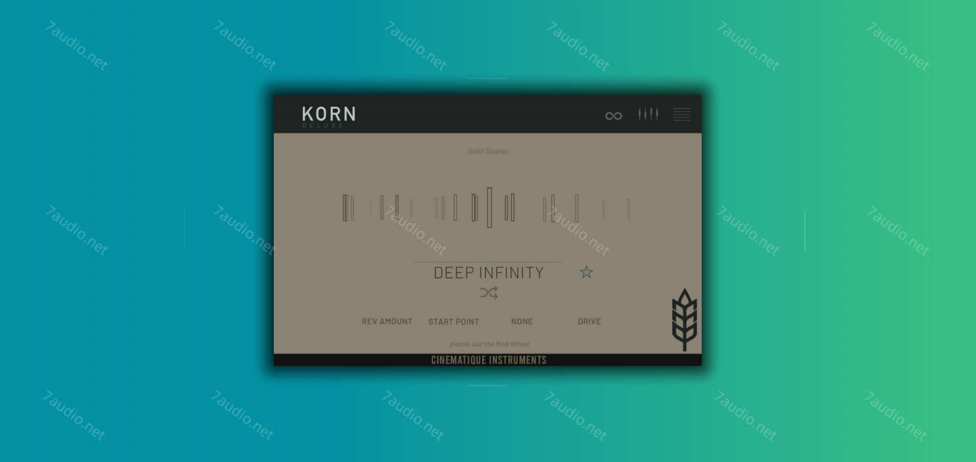 颗粒氛围合成音源 Cinematique Instruments Korn Deluxe Kontakt-7audio