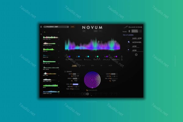 颗粒电子合成器 Dawesome Novum v1.17 WIN&MAC-7audio