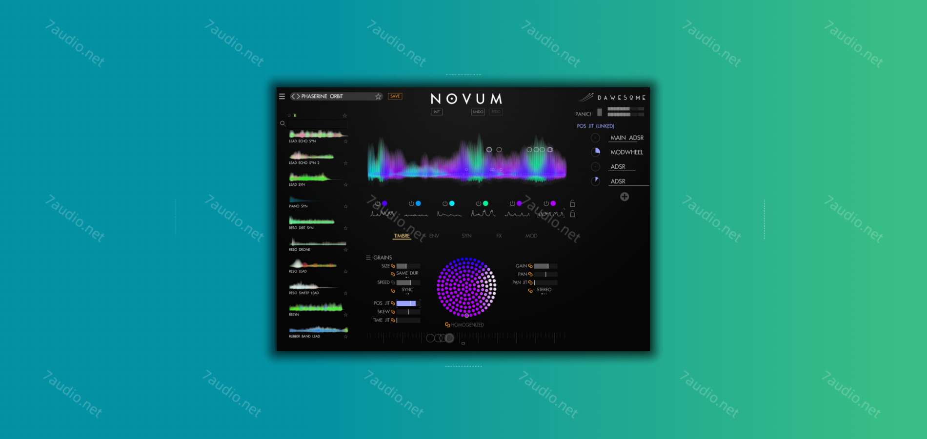 颗粒电子合成器 Dawesome Novum v1.17 WIN&MAC-7audio