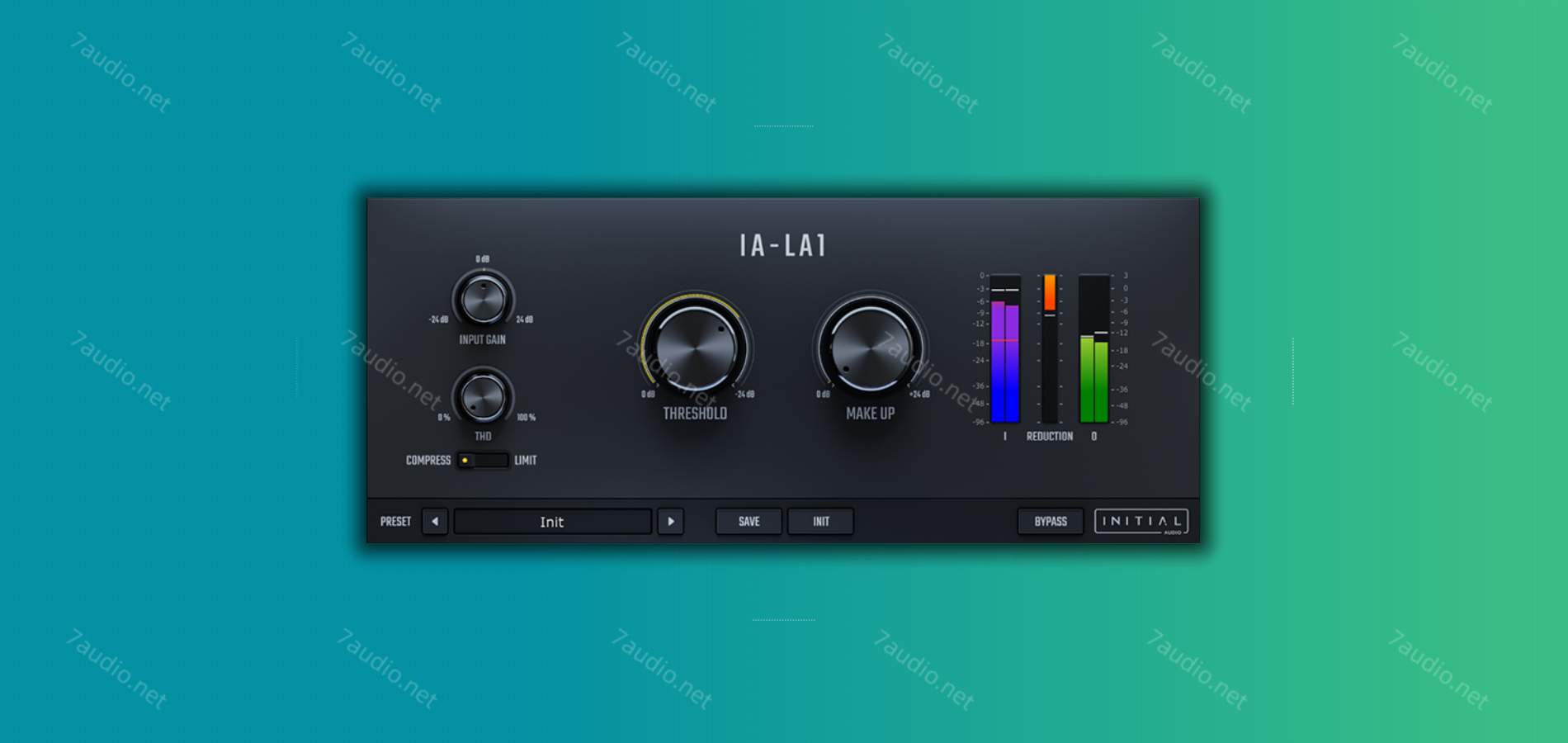 高品质压缩器插件 Initial Audio IA-LA1 Compressor v1.3.0 WIN&MAC-7audio