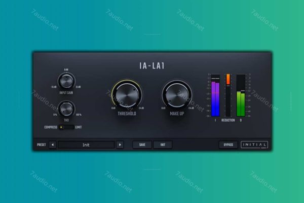 高品质压缩器插件 Initial Audio IA-LA1 Compressor v1.3.0 WIN&MAC-7audio
