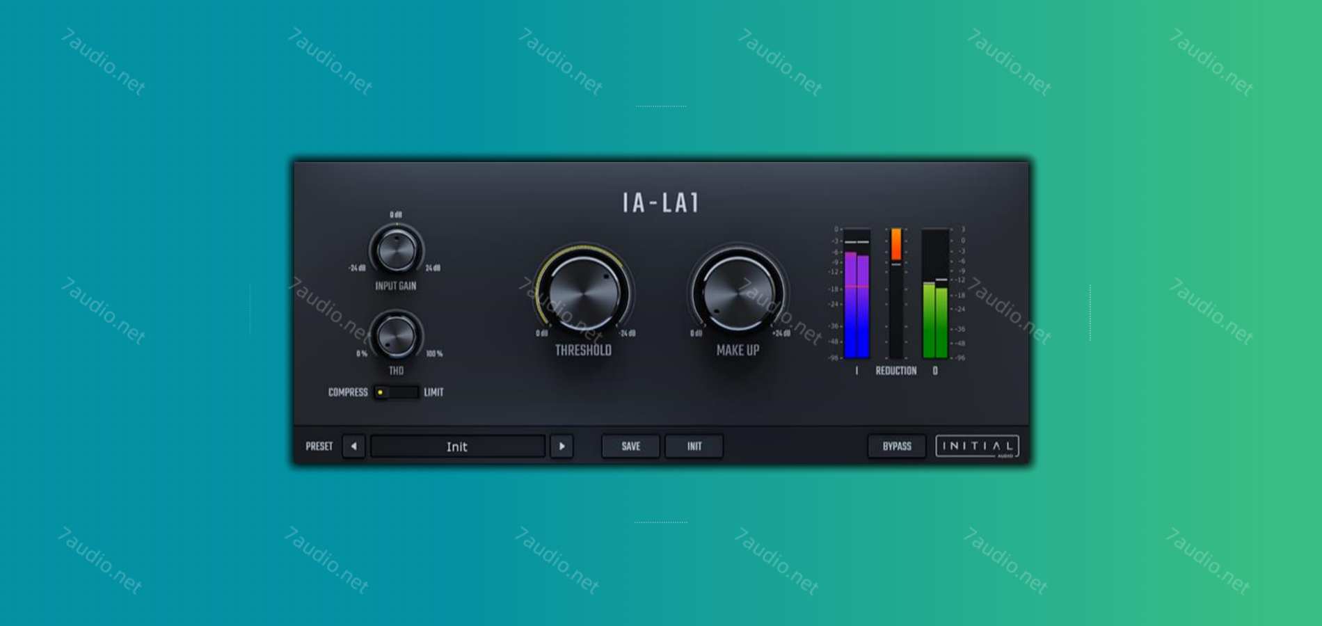 高品质压缩器插件 Initial Audio IA-LA1 Compressor v1.3.0 WIN&MAC-7audio