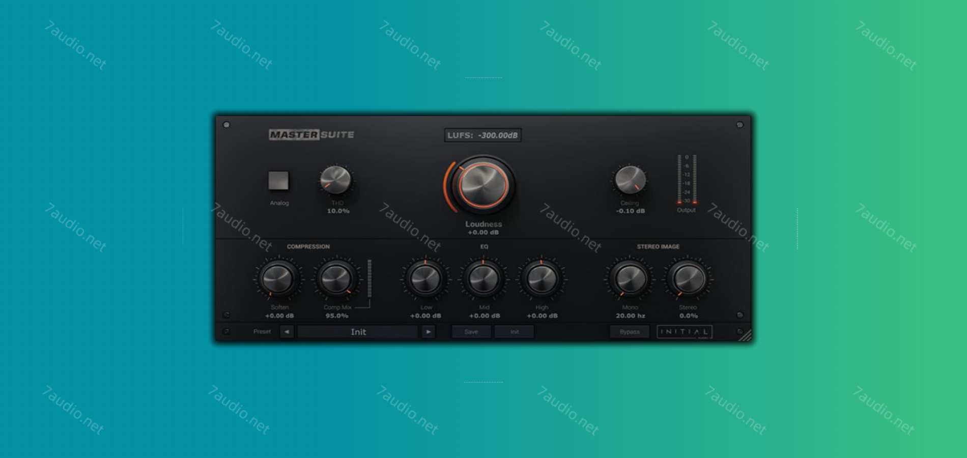 高品质母带制作插件 Initial Audio Master Suite v1.3.0 WIN&MAC-7audio