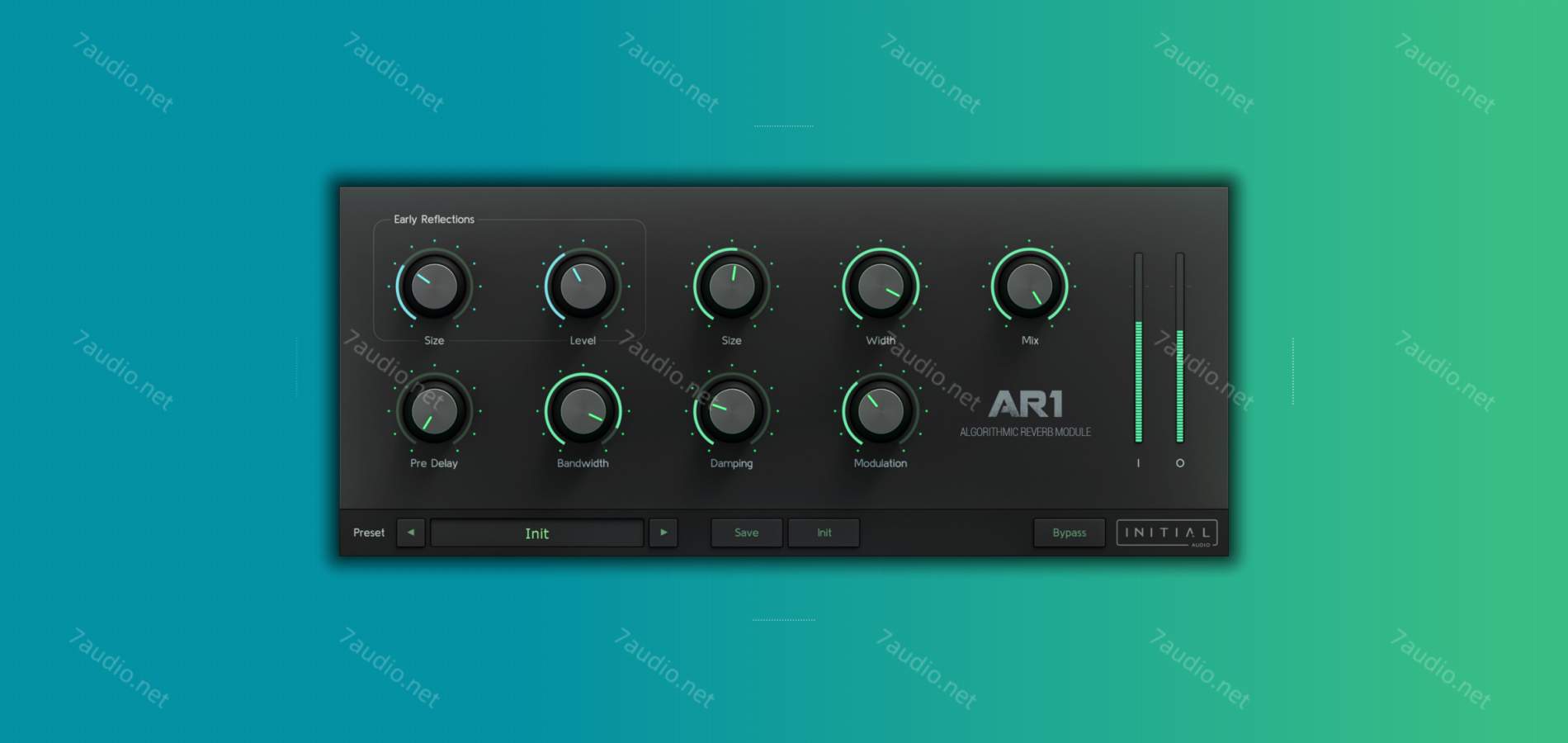 高品质算法混响插件 Initial Audio AR1 Reverb v1.3.0 WIN&MAC-7audio