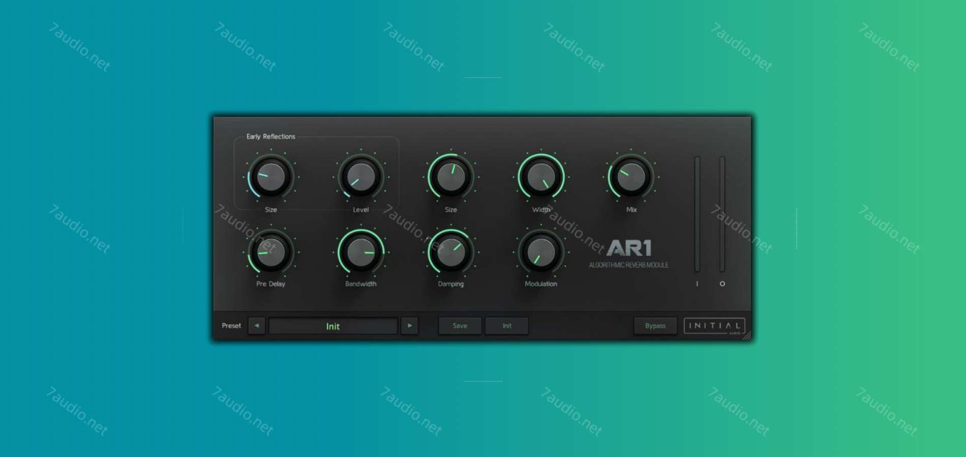 高品质算法混响插件 Initial Audio AR1 Reverb v1.3.0 WIN&MAC-7audio