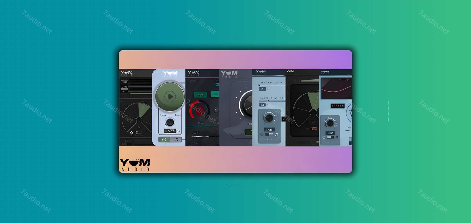 10个LoFi效果插件合集 Yum Audio Plugins Bundle 2024.10 R2R WIN-7audio