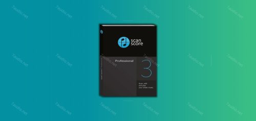 乐谱扫描编辑软件 ScanScore Professional v3.0.7 WIN-7audio