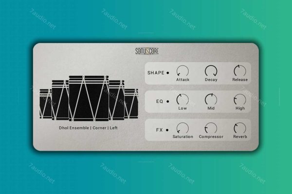 亚美尼亚手鼓音源 Sonuscore Dhol Ensemble KONTAKT-7audio