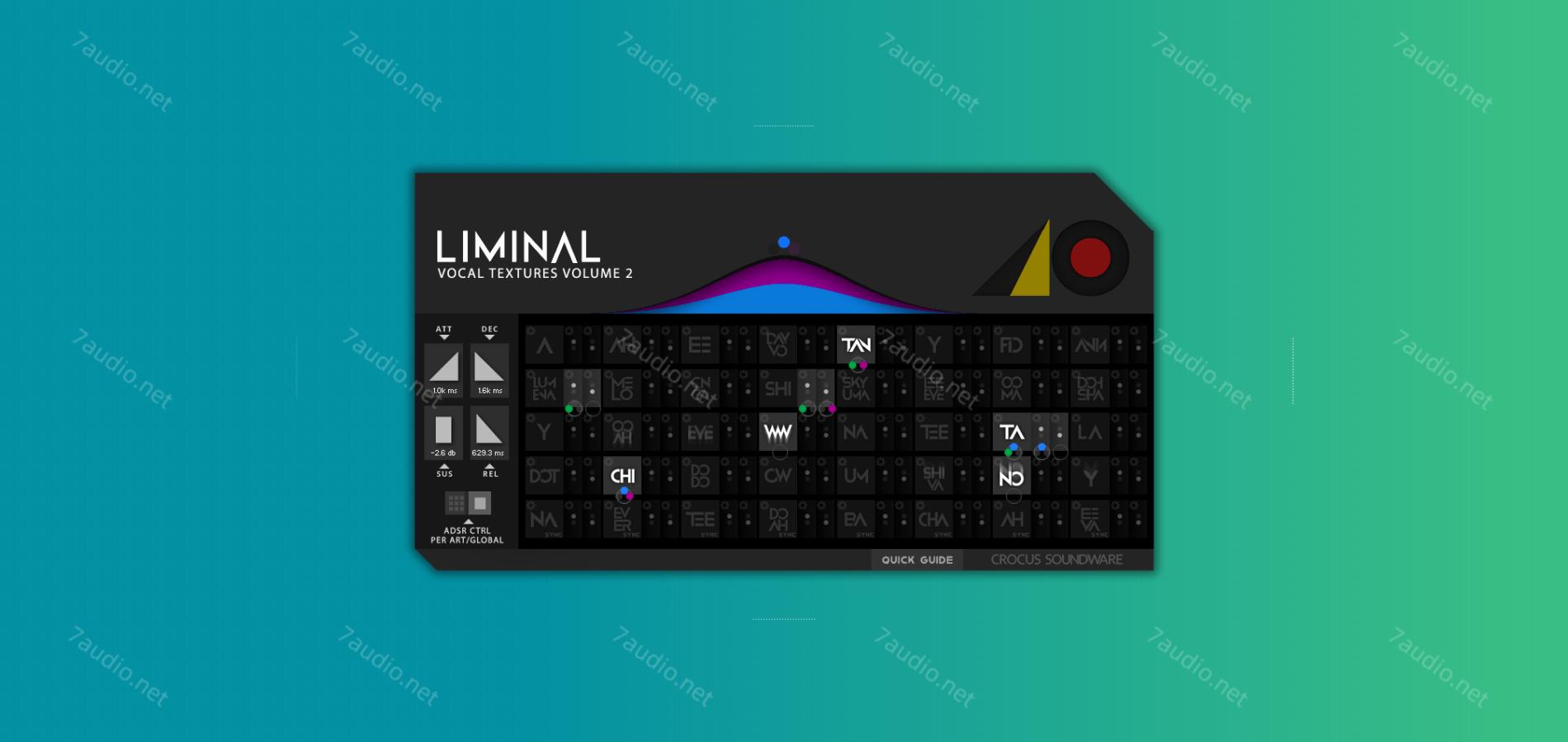 人声音源 Crocus Soundware Liminal Vocal Textures Volume 2 Kontakt-7audio