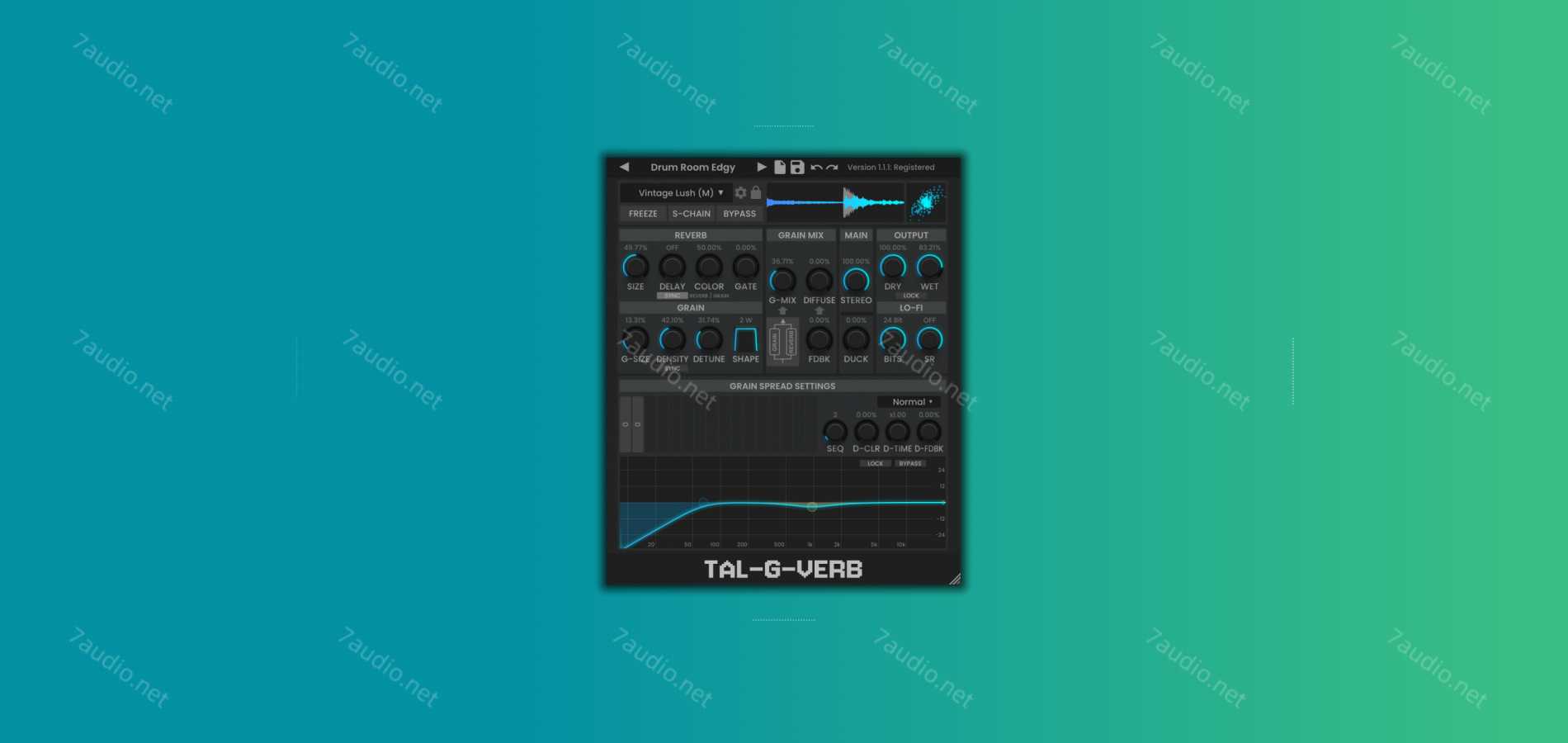 人工智能混响插件 Togu Audio Line TAL-G-Verb v1.2.6 WIN&MAC-7audio