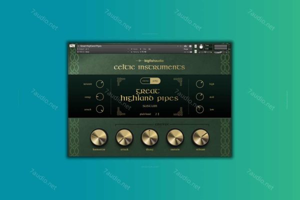 凯尔特民乐综合音源 Big Fish Audio Celtic Instruments Kontakt-7audio