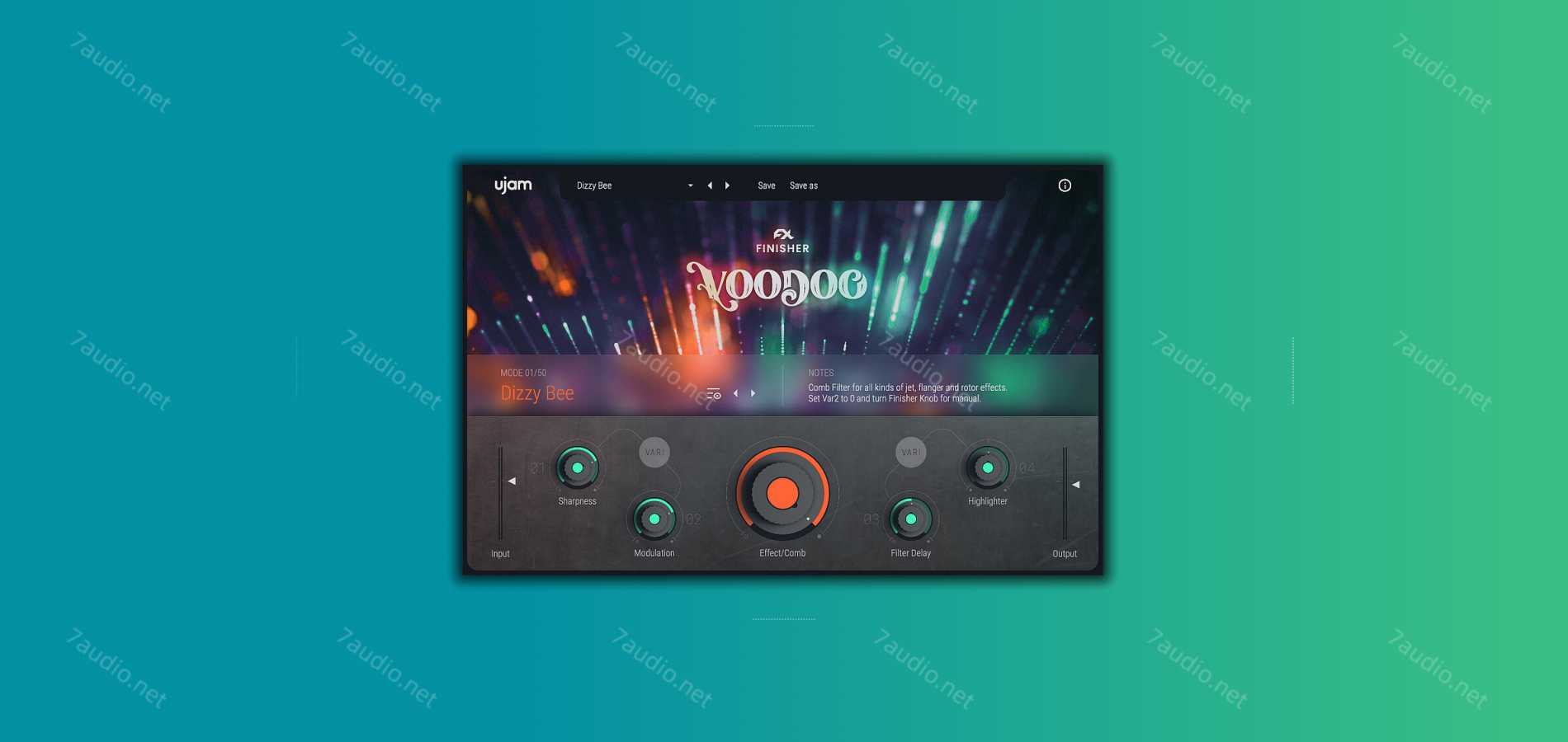 创意吉他效果器 UJAM Finisher VOODOO v1.3.1 MacOS-7audio