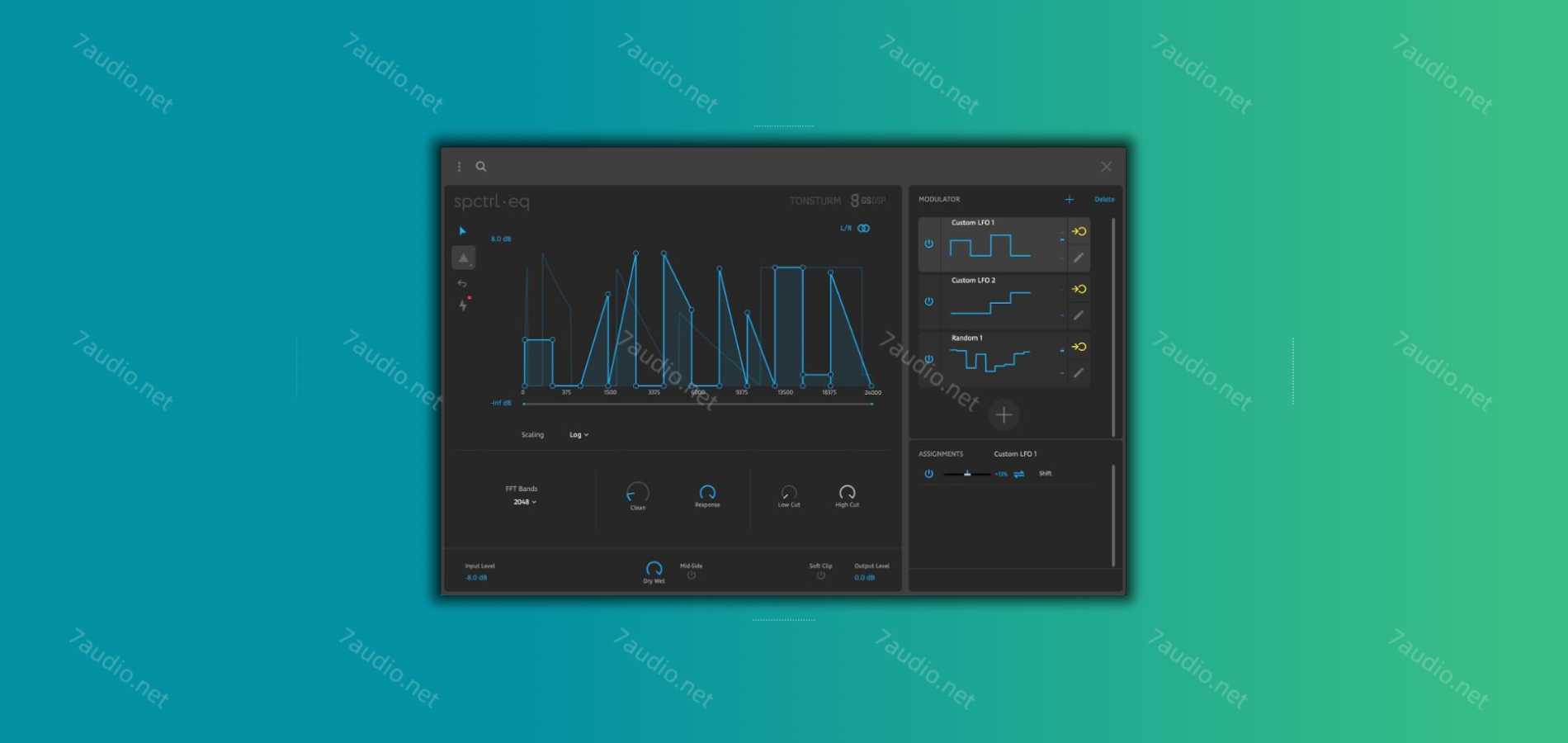 创意均衡效果器插件 TONSTURM SPECTRL EQ v1.0.2 R2R WIN-7audio