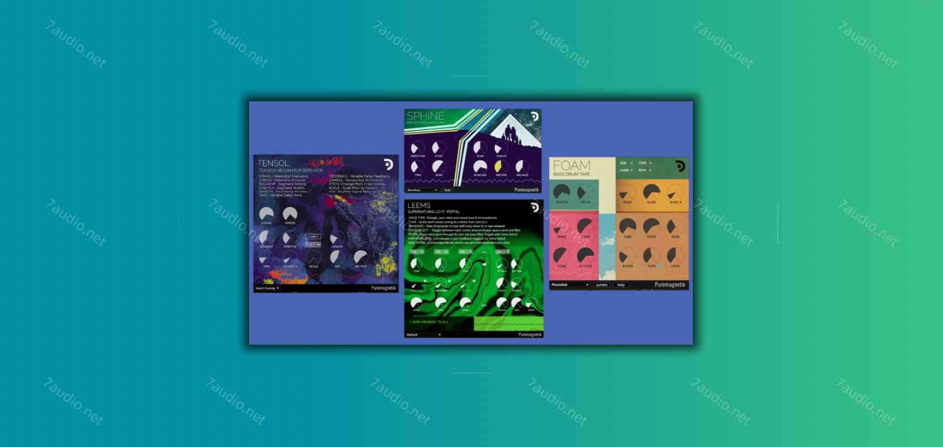 创意效果/合成插件合集 Puremagnetik Plugins Bundle v2024.10 WIN&MAC-7audio