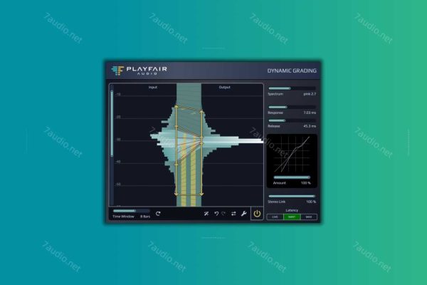 动态压缩效果器 Playfair Audio Dynamic Grading v1.3.2 R2R WIN-7audio