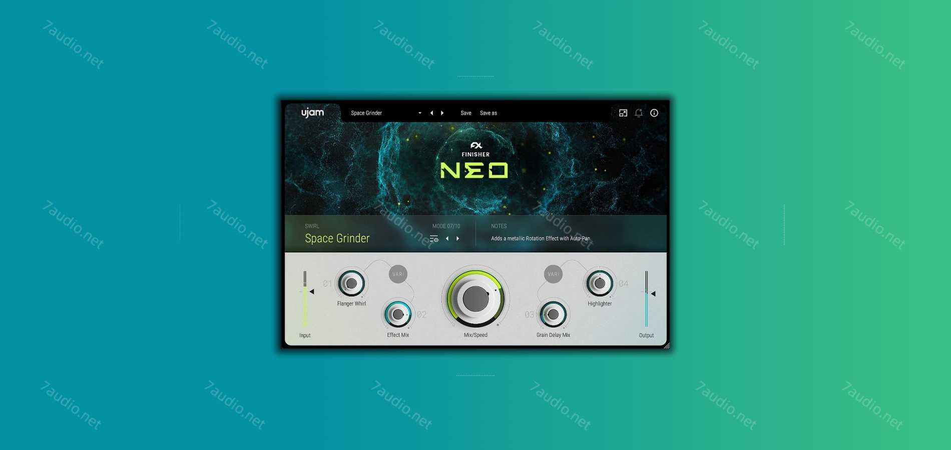 即时多重效果链插件 uJAM Finisher NEO v1.3.1 MacOS-7audio