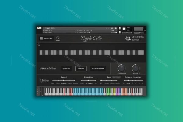 双音滑音大提琴音源 Ben Osterhouse Ripple Cello v1.2.0 Kontakt-7audio