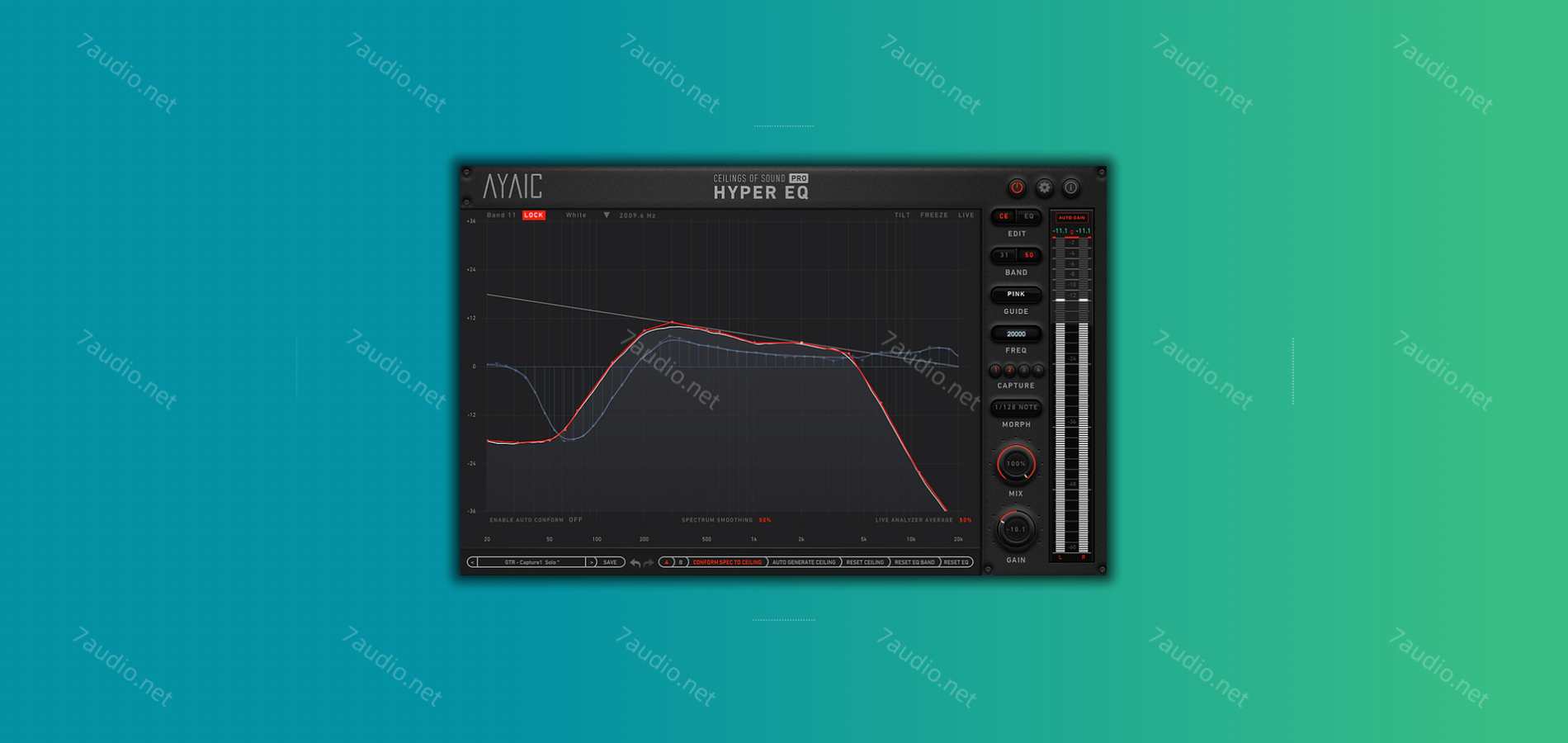 均衡效果器 Ayaic Ceilings Of Sound PRO v0.6.5 R2R WIN-7audio