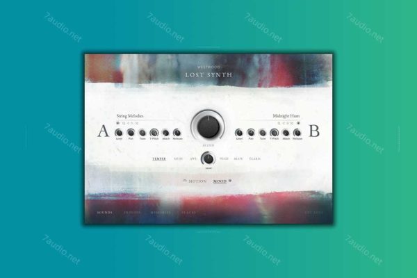 复古合成器氛围音源 Westwood Instruments Lost Synth Kontakt-7audio