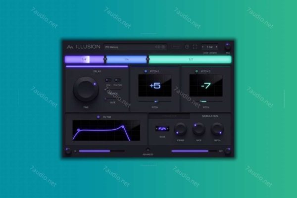 多功能延迟插件 Cymatics Illusion v1.0.0 TCD WIN-7audio