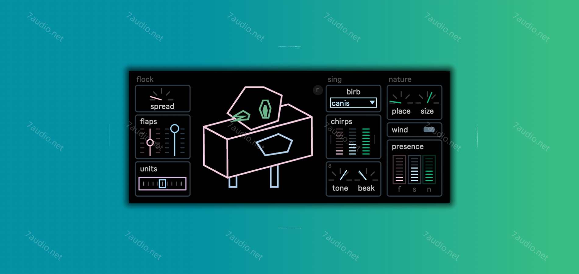 层迭效果插件 bloops birb v1.0 WIN&MAC-7audio