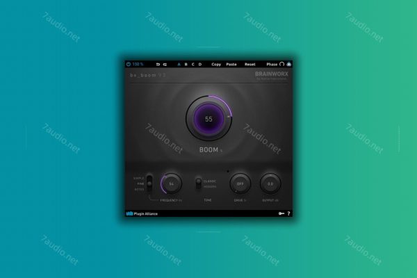 底鼓增强插件 Plugin Alliance Brainworx bx_boom v3 v3.0.0 WIN&MAC-7audio