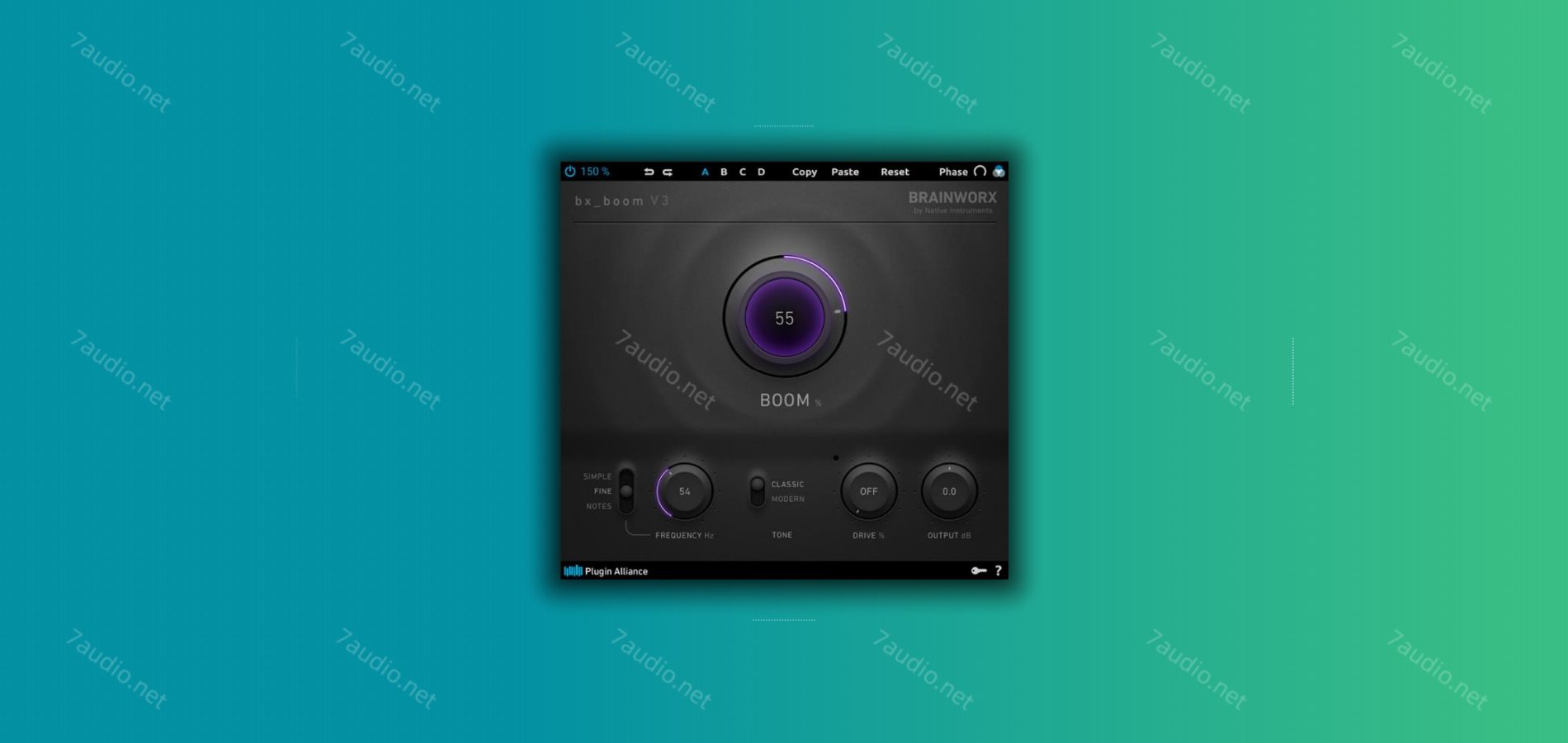 底鼓增强插件 Plugin Alliance Brainworx bx_boom v3 v3.0.0 WIN&MAC-7audio