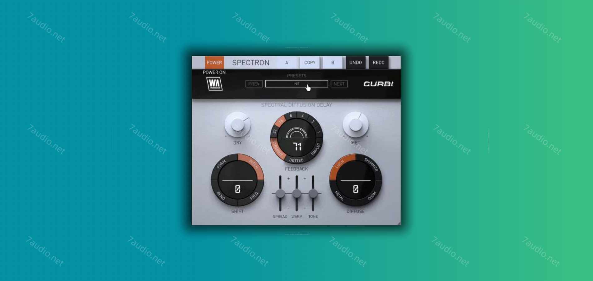 延时效果器 W.A. Production Spectron v1.0.0 BUBBiX WIN-7audio