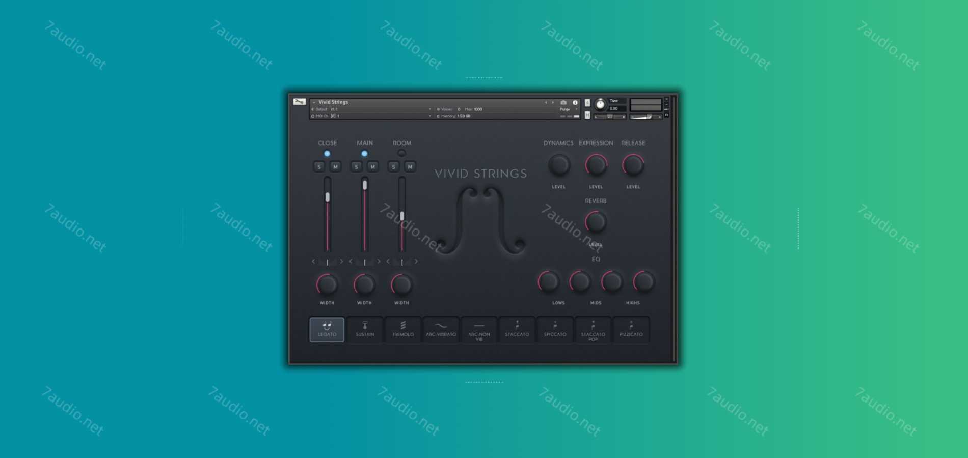 弦乐音源套装 Pulse Audio Vivid Strings v2024.10 KONTAKT-7audio