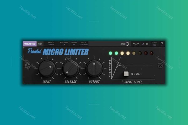 微型压缩限制器 Purafied Micro Limiter v1.0.2.1 BUBBiX WIN&MAC-7audio