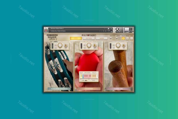 手鼓摇铃小打击乐合集 In Session Audio Shimmer Shake Strike 2 Kontakt-7audio