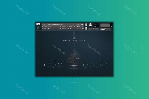 曼陀林音源 Dark Intervals Mandolin Textures Kontakt-7audio