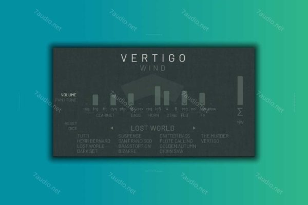 木管乐器音源 Cinematique Instruments Vertigo Wind Kontakt-7audio