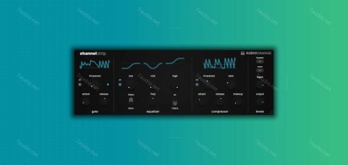 模拟混音通道条 Audio Damage AD058 ChannelStrip v1.1.1 WIN&MAC&LIN-7audio