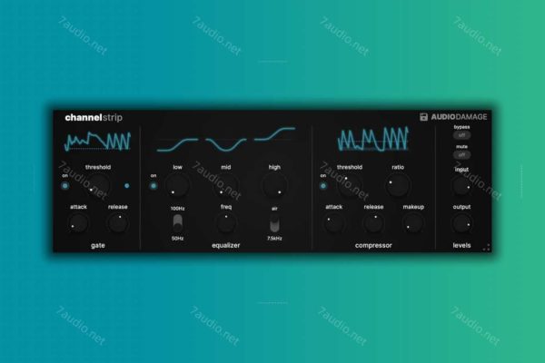 模拟混音通道条 Audio Damage AD058 ChannelStrip v1.1.1 WIN&MAC&LIN-7audio