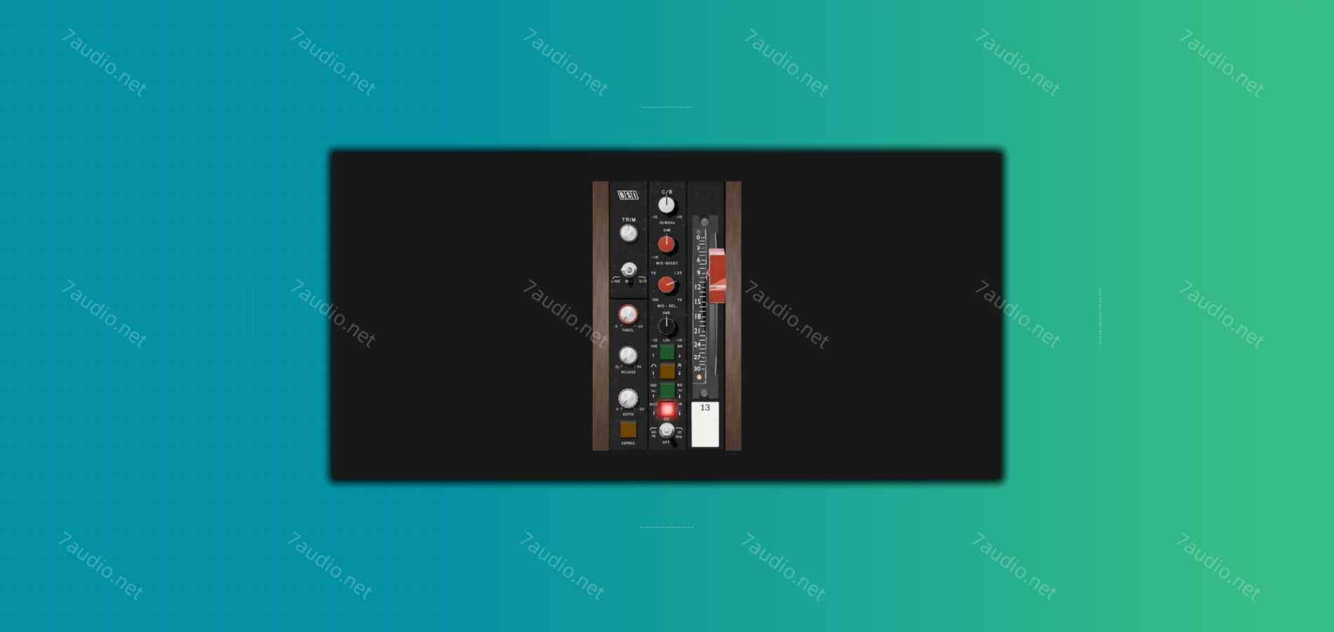 模拟调音台插件 Make Believe Studios MBSI v4.0.13.177 R2R WIN-7audio