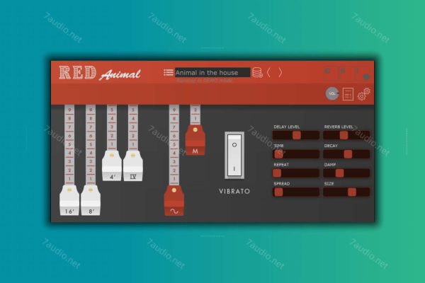 模拟风琴音源 Genuine Soundware Red Animal v1.0.0 MOCHA WIN-7audio