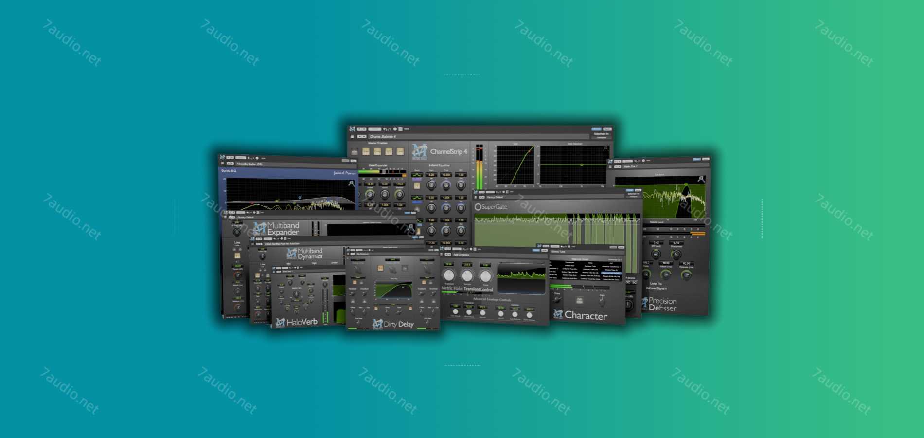 母带混音插件套装 Metric Halo Production Bundle v4.0.23 187 R2R WIN-7audio