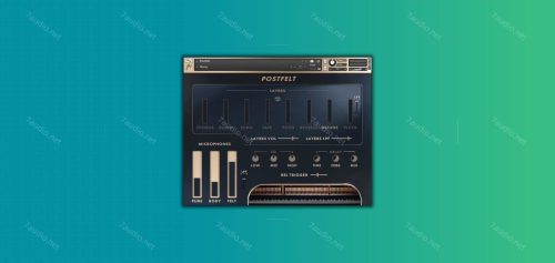 毛毡立式钢琴音源 Jon Meyer PostFelt KONTAKT-7audio