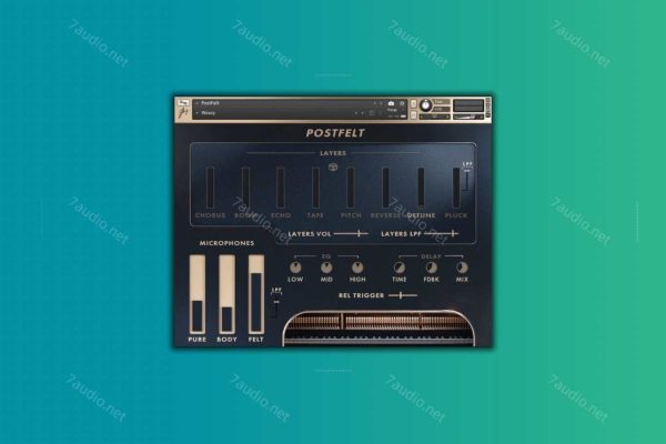 毛毡立式钢琴音源 Jon Meyer PostFelt Kontakt-7audio
