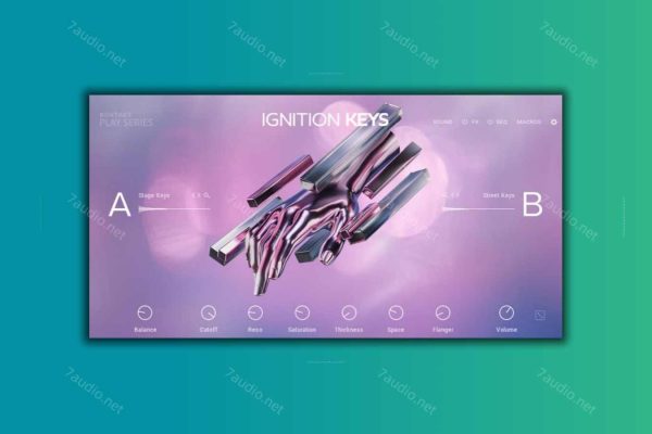 电子嘻哈氛围钢琴音源 Ignition Keys v2.0 Kontakt-7audio