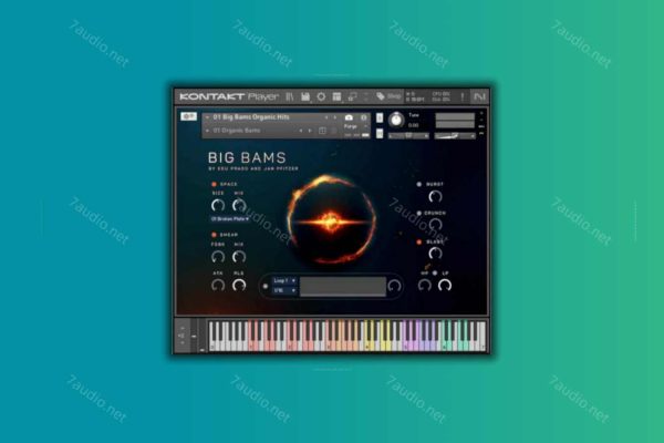 混合打击乐器音源 Edu Prado Sounds Big Bams Kontakt-7audio