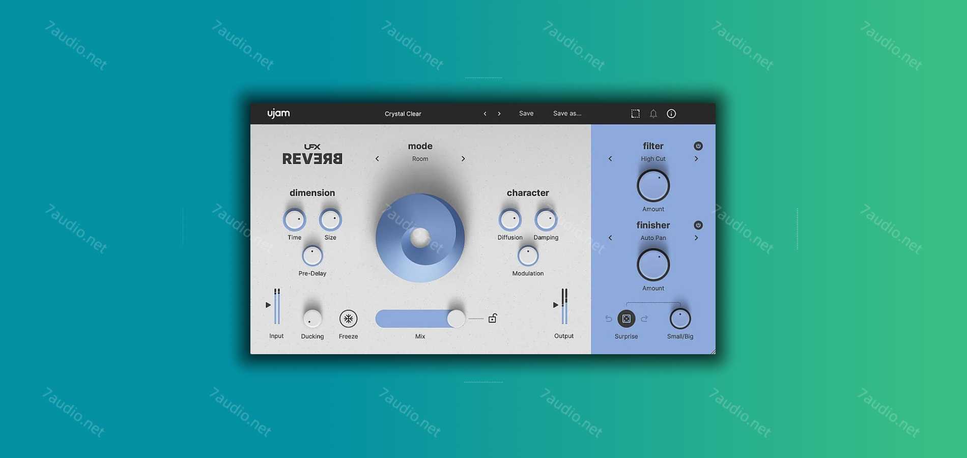 混响效果器 UJAM UFX Reverb v1.2.0 R2R WIN&MAC-7audio