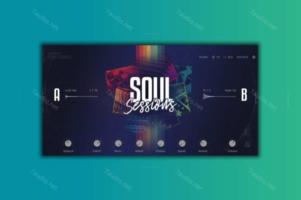 灵魂乐综合音源 Soul Sessions Kontakt-7audio