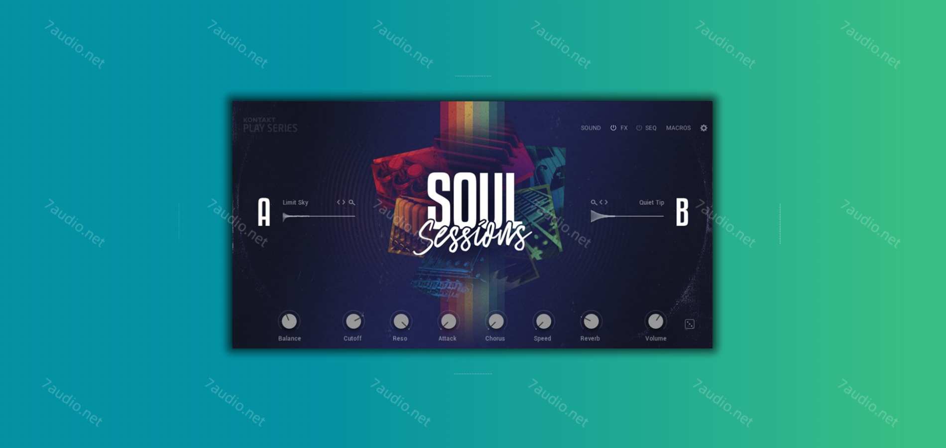 灵魂乐综合音源 Soul Sessions Kontakt-7audio