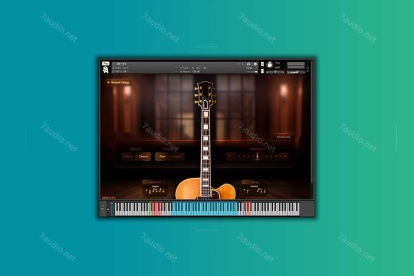 爵士木吉他音源 Straight Ahead Samples JB-145 Archtop Guitar v1.3 Kontakt-7audio
