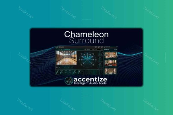 环绕声混响插件 Accentize Chameleon Surround v1.0.2 R2R WIN-7audio